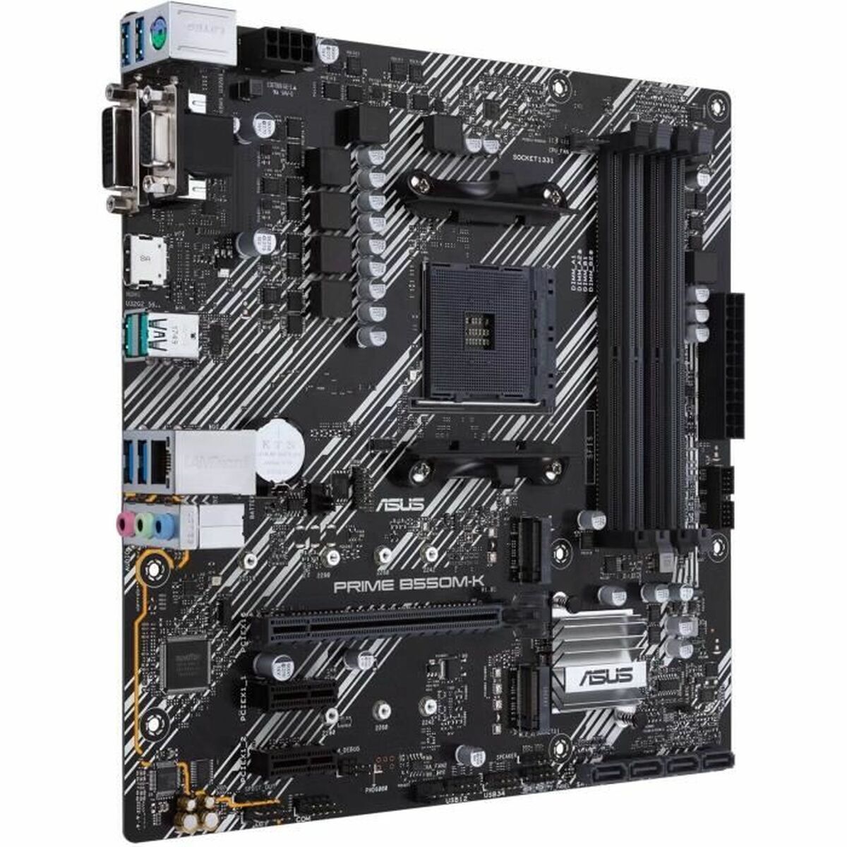 Motherboard Asus PRIME B550M-K AMD AM4 AMD B550 AMD