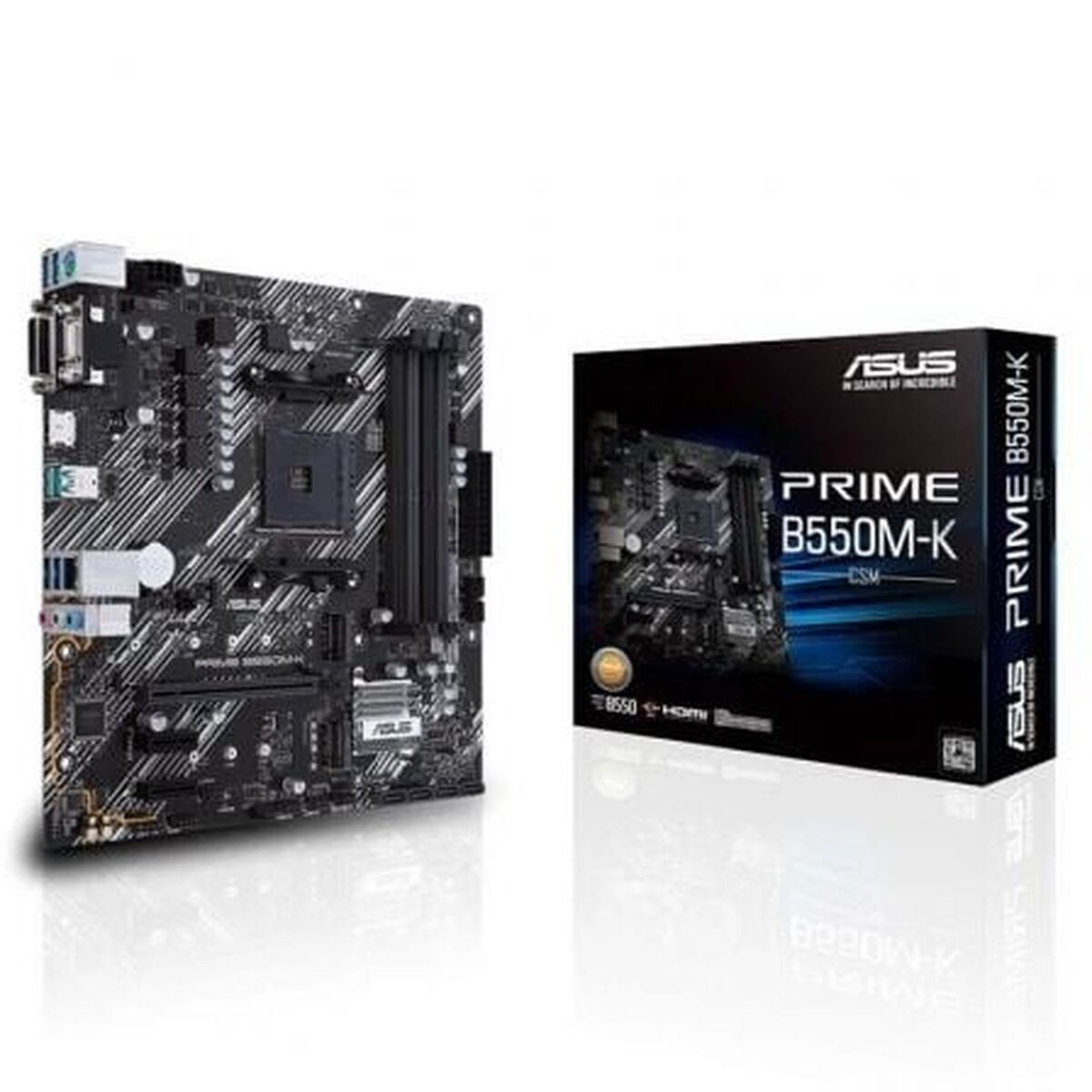 Motherboard Asus PRIME B550M-K AMD AM4 AMD B550 AMD