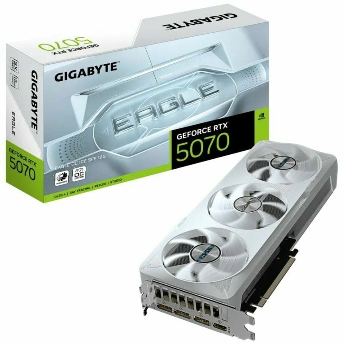 Graphics card Gigabyte 9VN5070EOI-00-G10 nvidia geforce rtx 5070 12 GB GDDR6 GDDR7