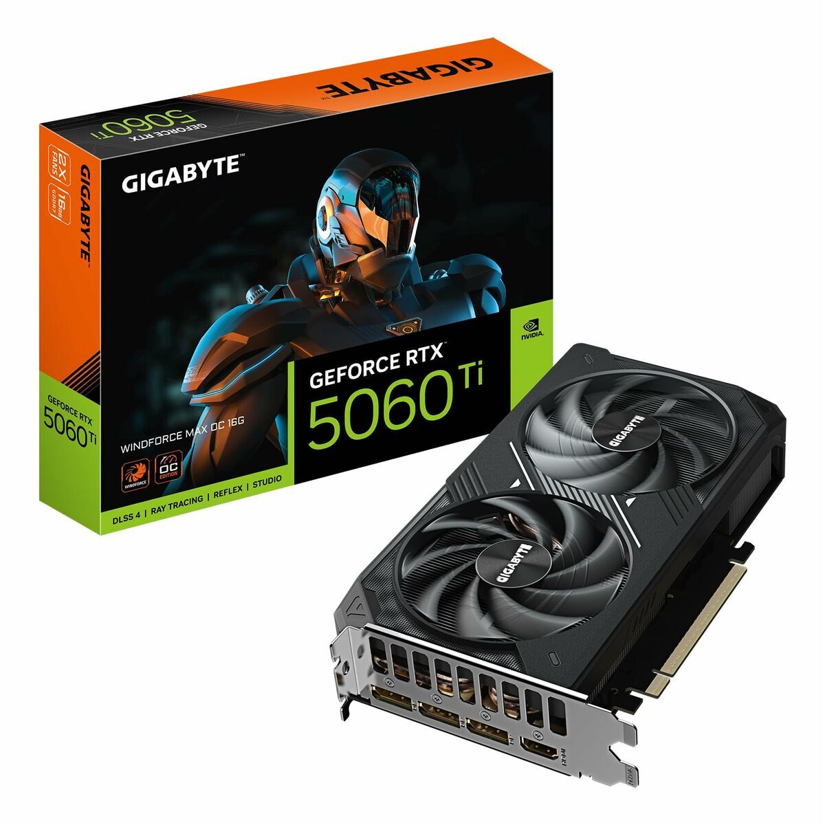 Graphics card Gigabyte 9VN506TWXO-00-G10 geforce rtx 5060 ti 16 GB GDDR7