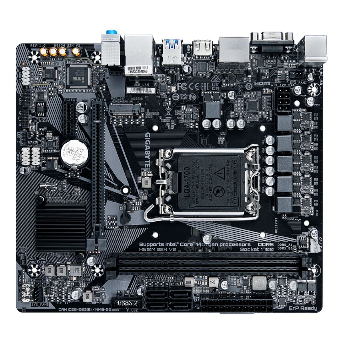 Motherboard Gigabyte 9M61M2H52-00-10 H610 LGA 1700
