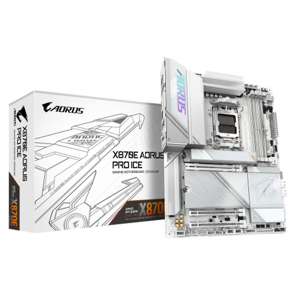 Motherboard Gigabyte X870E AORUS PRO ICE AMD X870E AMD AM5