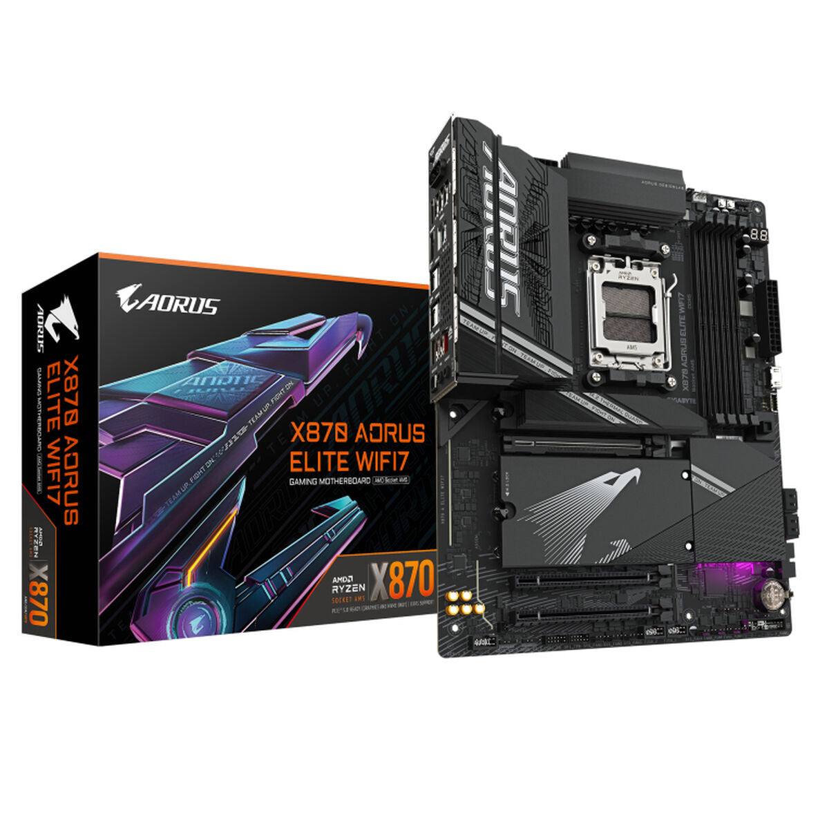 Motherboard Gigabyte X870 AORUS ELITE WIFI7 AMD X870 AMD X870 AMD AM5