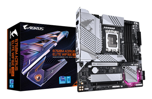 Motherboard Gigabyte B760M AORUS ELITE WIFI6E GEN5 Intel B760 LGA 1700