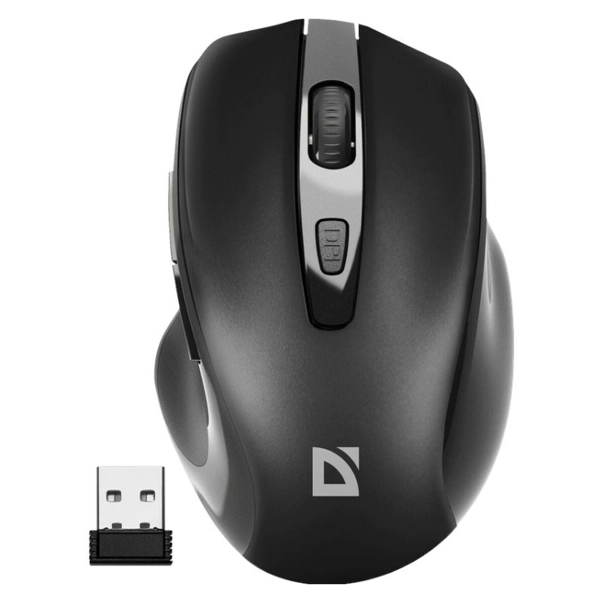 Optical Wireless Mouse Defender DEFENDER PRIME MB-053 RF SILENT Black