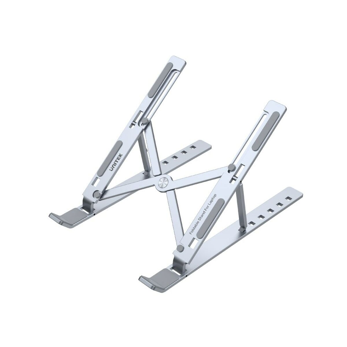 Folding and Adjustable Laptop Stand Unitek OT155SL Aluminium