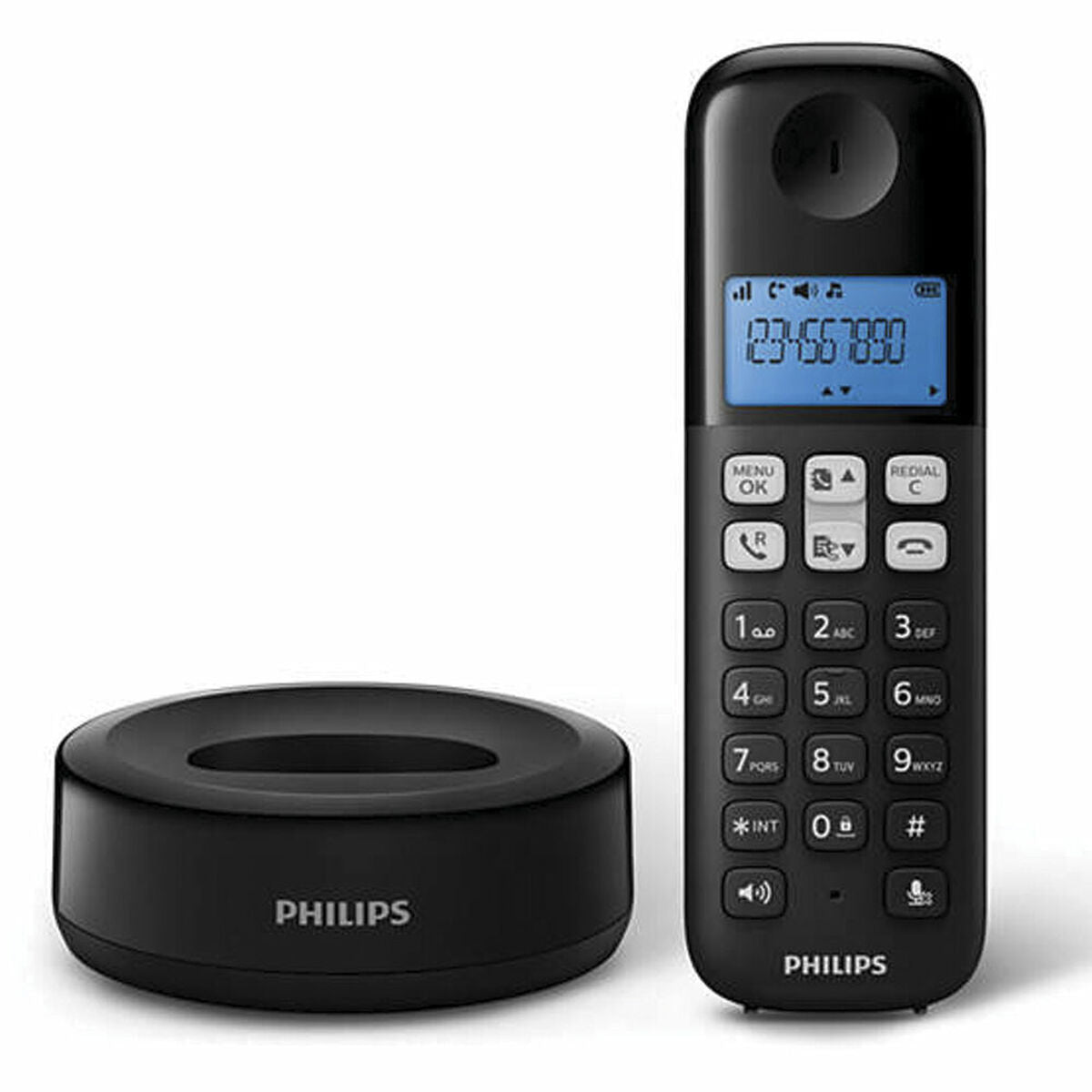 Wireless Phone Philips 1,6" 300 mAh GAP Blue Black