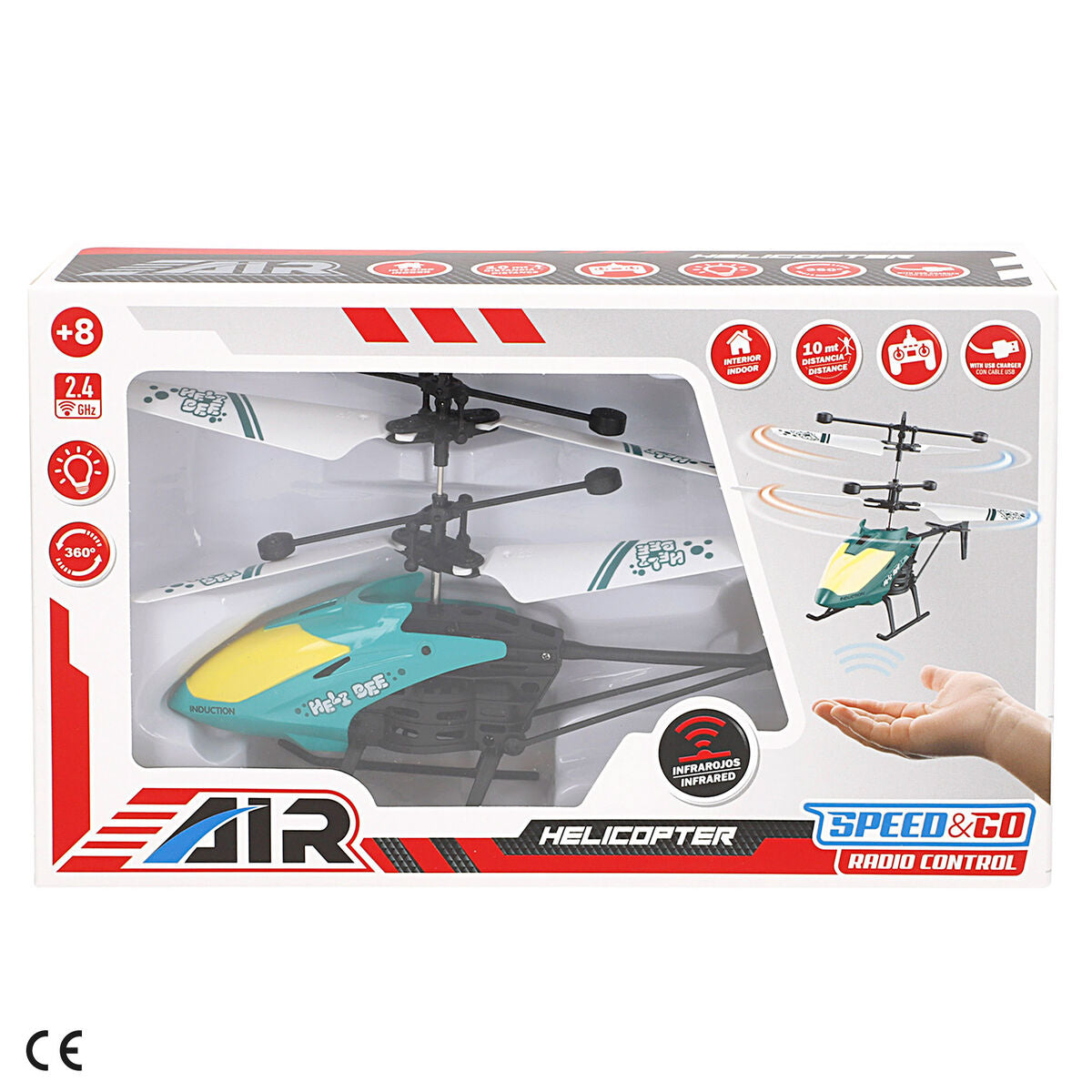 Radio control Helicopter Colorbaby (6 Units)