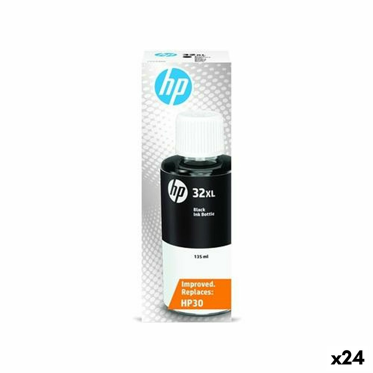 Ink for cartridge refills HP Nº32XL Black (24 Units)