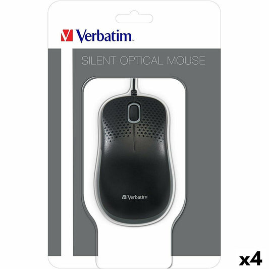 Optical mouse Verbatim Silent (4 Units)