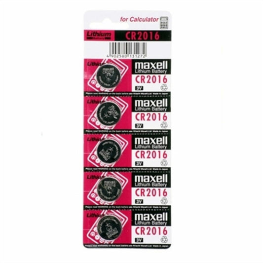 Lithium Button Batteries Maxell CR2016 90 mAh 3 V