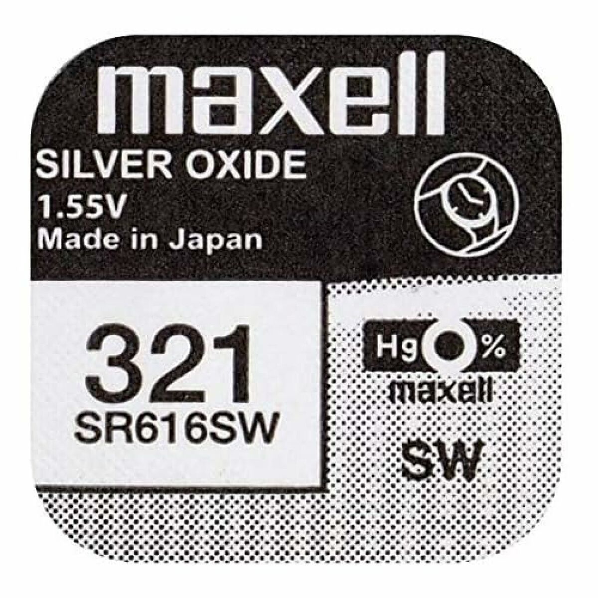 Button battery Maxell SR616SW 321 1,55 V Button Cell Batteries