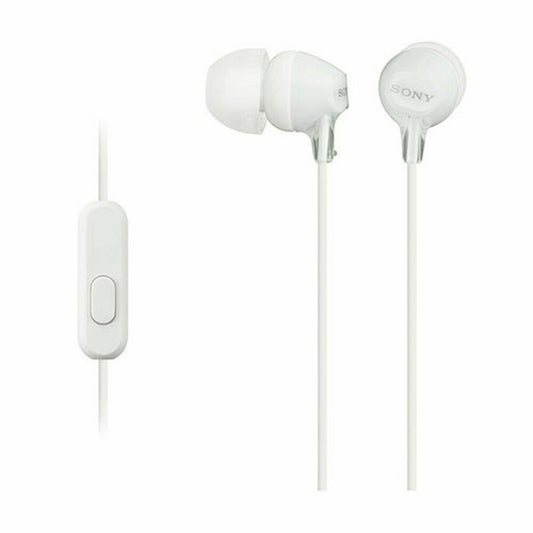 Headphones with Microphone Sony MDR-EX155AP in-ear White
