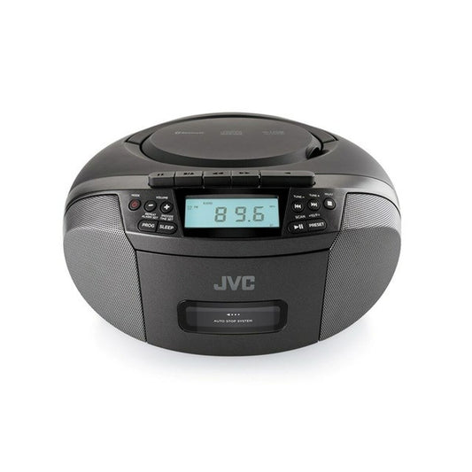 Radio cassette JVC JVCRCE444B Black AM/FM