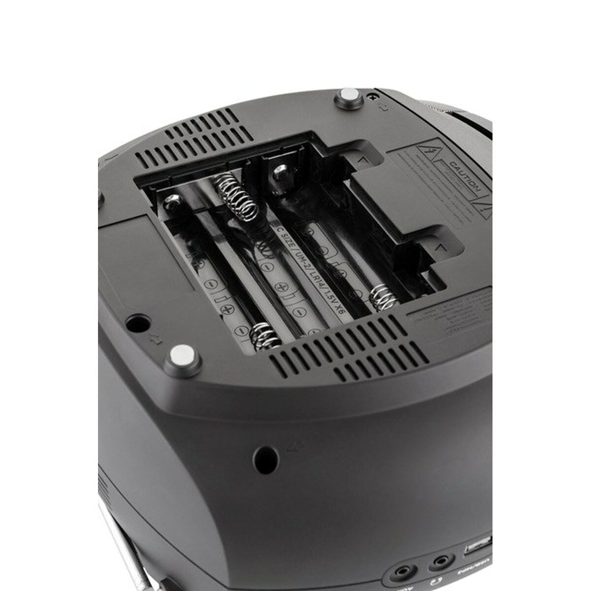 Radio cassette JVC JVCRCE444B Black AM/FM