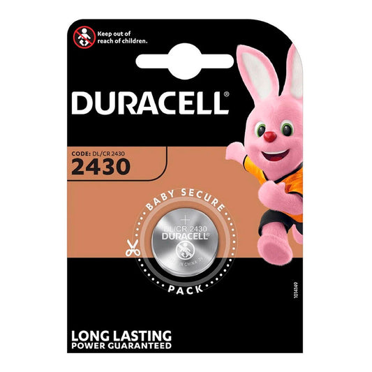 Lithium Button Cell Battery DURACELL CR2430 3V 3 V
