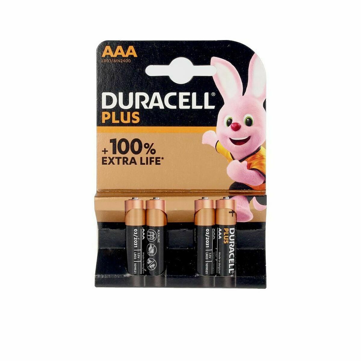 Batteries DURACELL 9510570 LR03 1,5 V (4 uds)