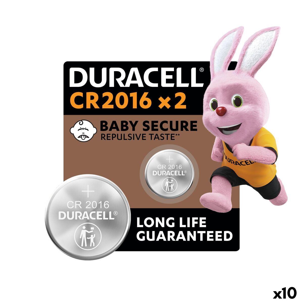Button battery DURACELL DL2016 K2 3 V (10 Units)