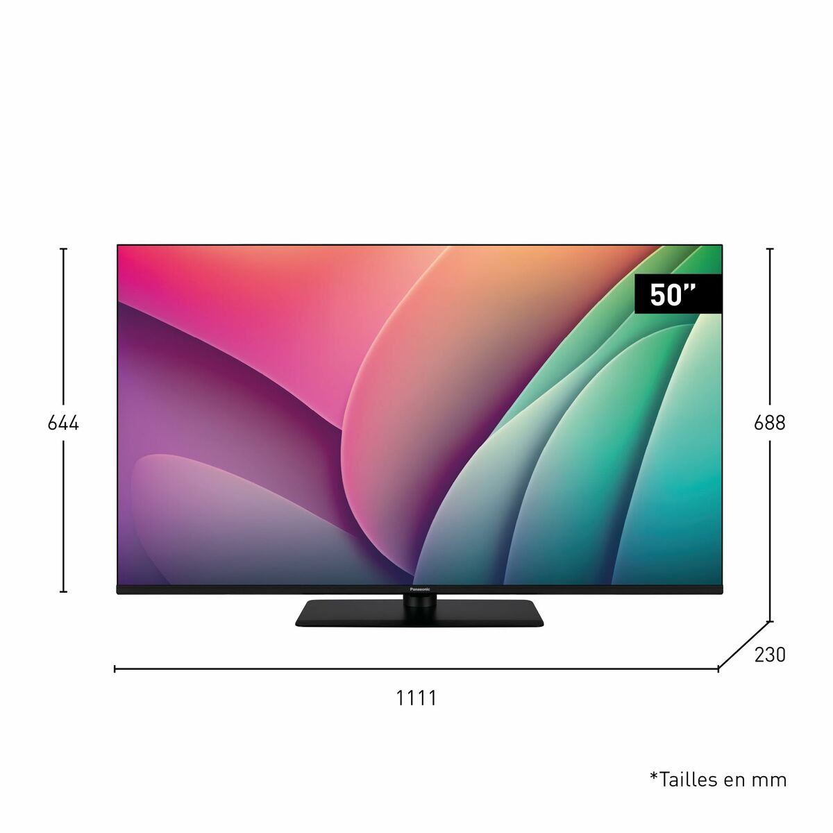 Smart TV Panasonic TV50W80AEZ   50 50" 4K Ultra HD HDR QLED