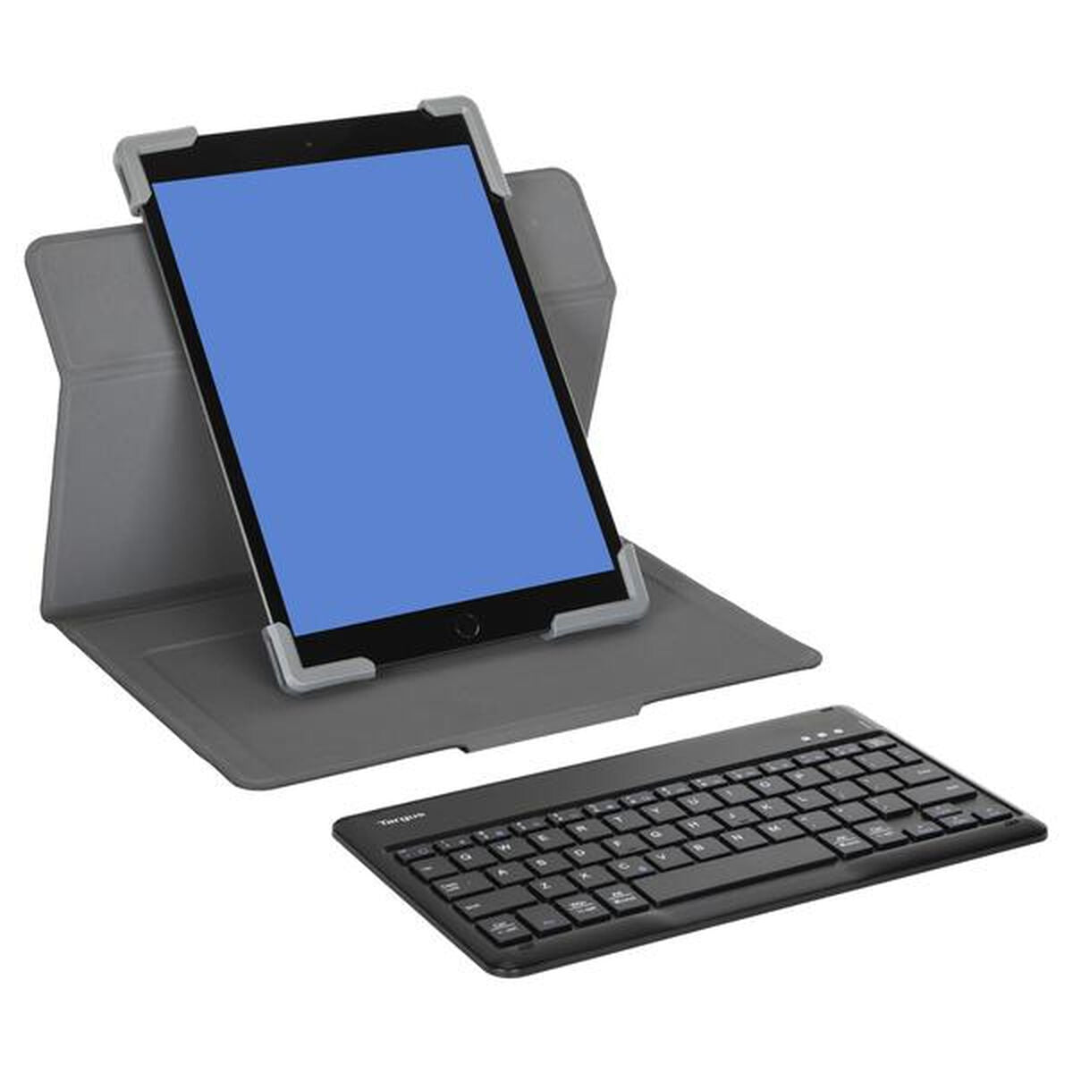 Bluetooth Keyboard with Support for Tablet Targus PRO-TEK 9"-10,5" Black Spanish Qwerty