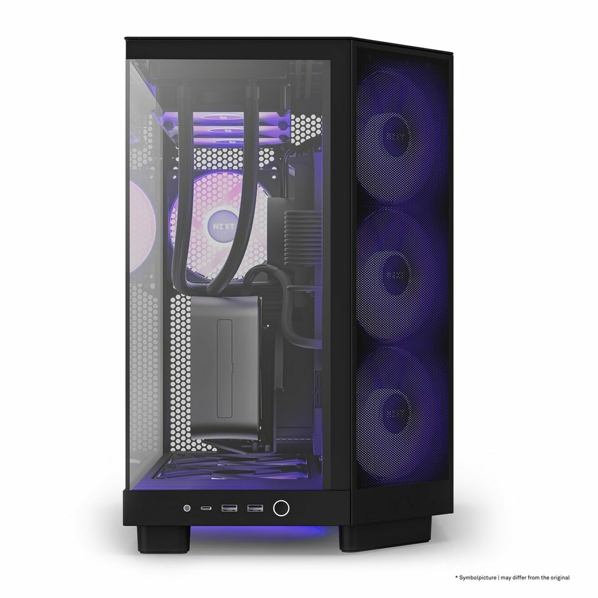 ATX Semi-tower Box NZXT CC-H61FB-R1 Black