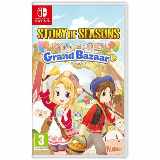 Video game for Switch Just For Games Story of Seasons Grand Bazaar