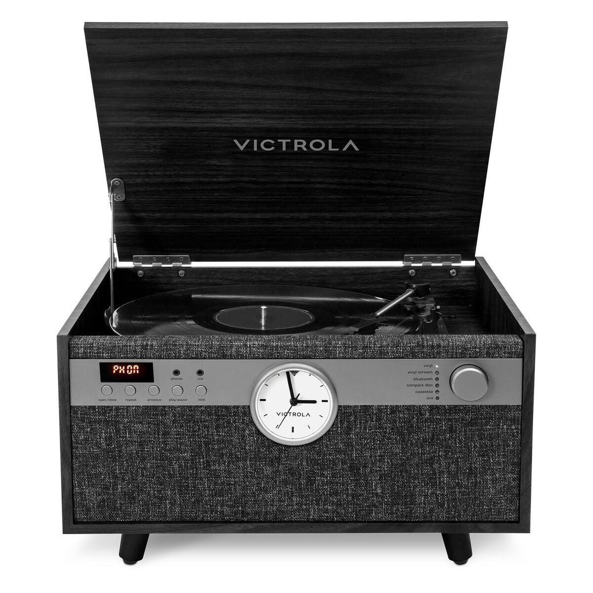 Record Player Victrola Century Black