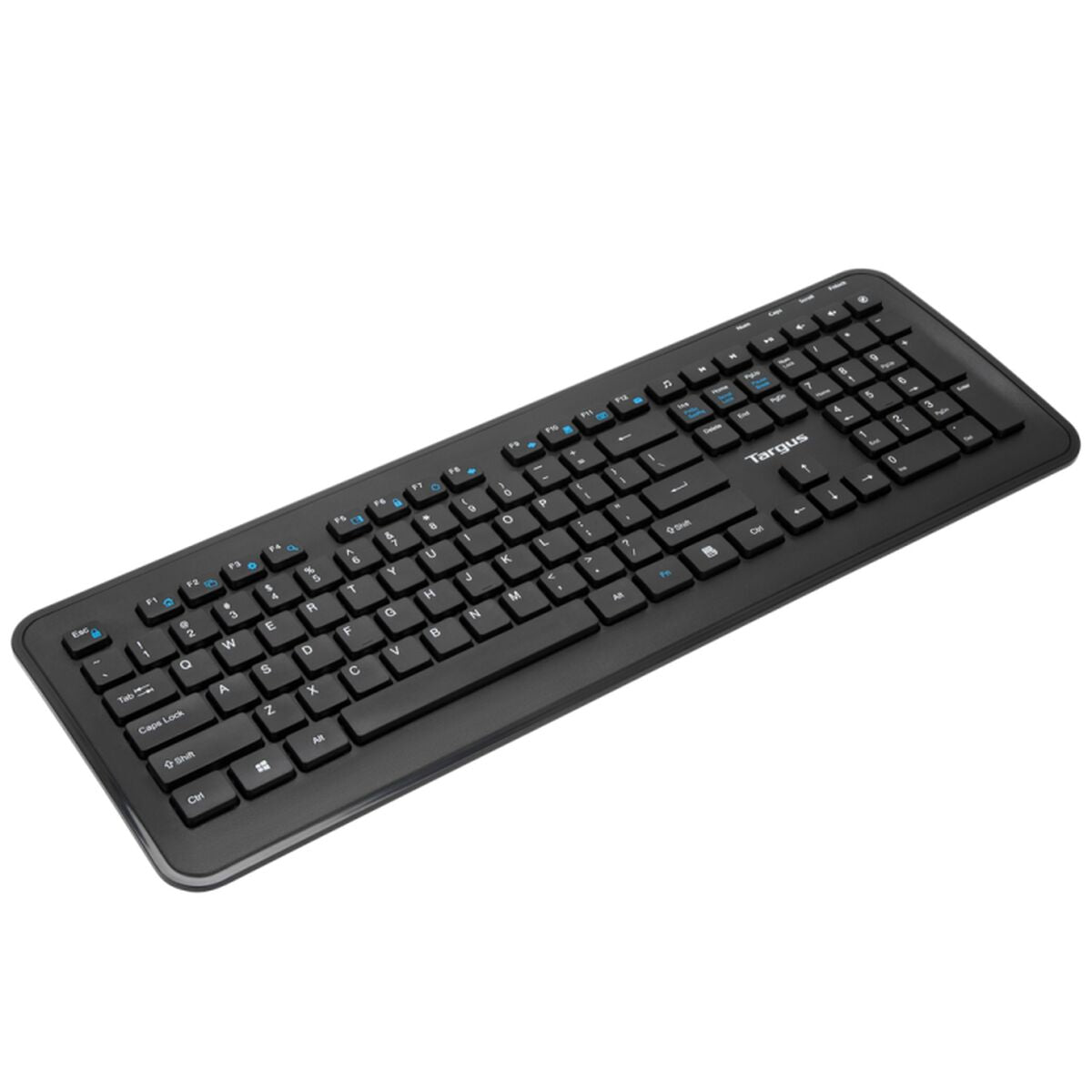 Keyboard and Mouse Targus AKM610ES Black Spanish Qwerty