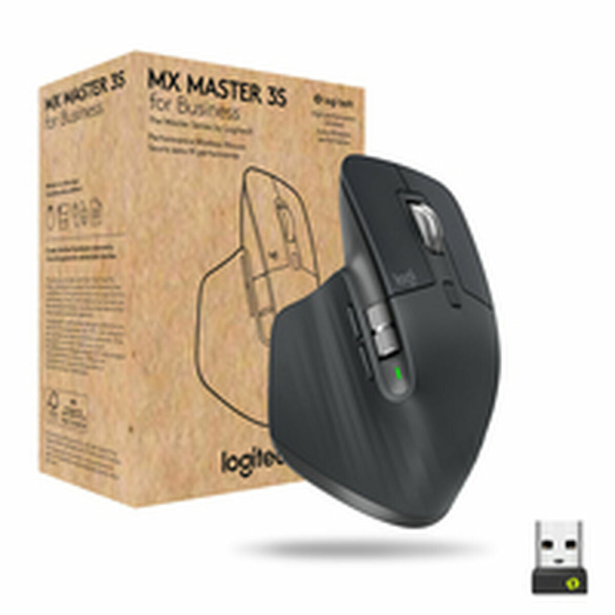Wireless Mouse Logitech 910-006582 Grey 8000 dpi