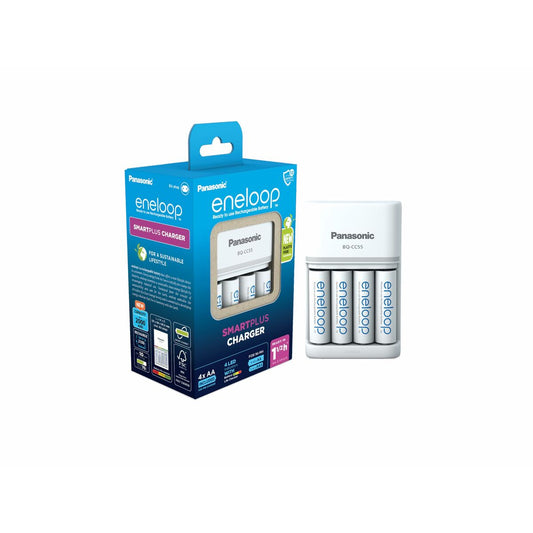 Battery charger Panasonic K-KJ55MCD40E Batteries x 4