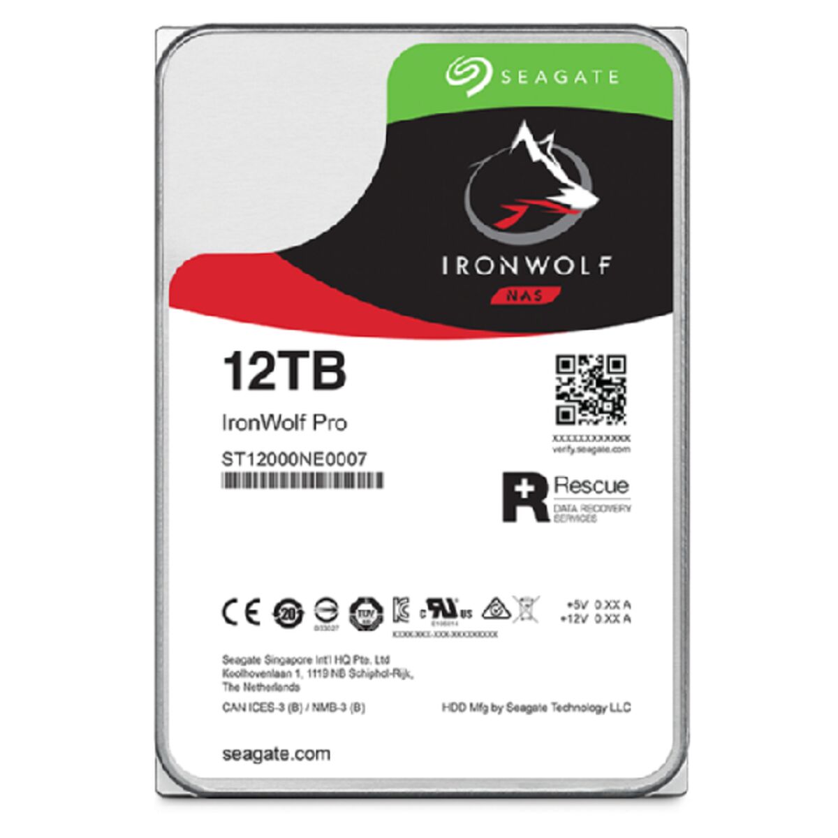 Hard Drive Seagate ST12000NT001 3,5"