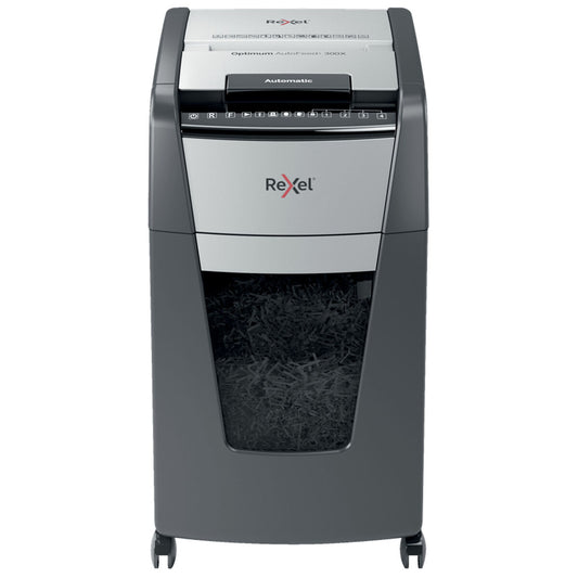 Paper Shredder Rexel Optimum Auto+ 300X 60 L