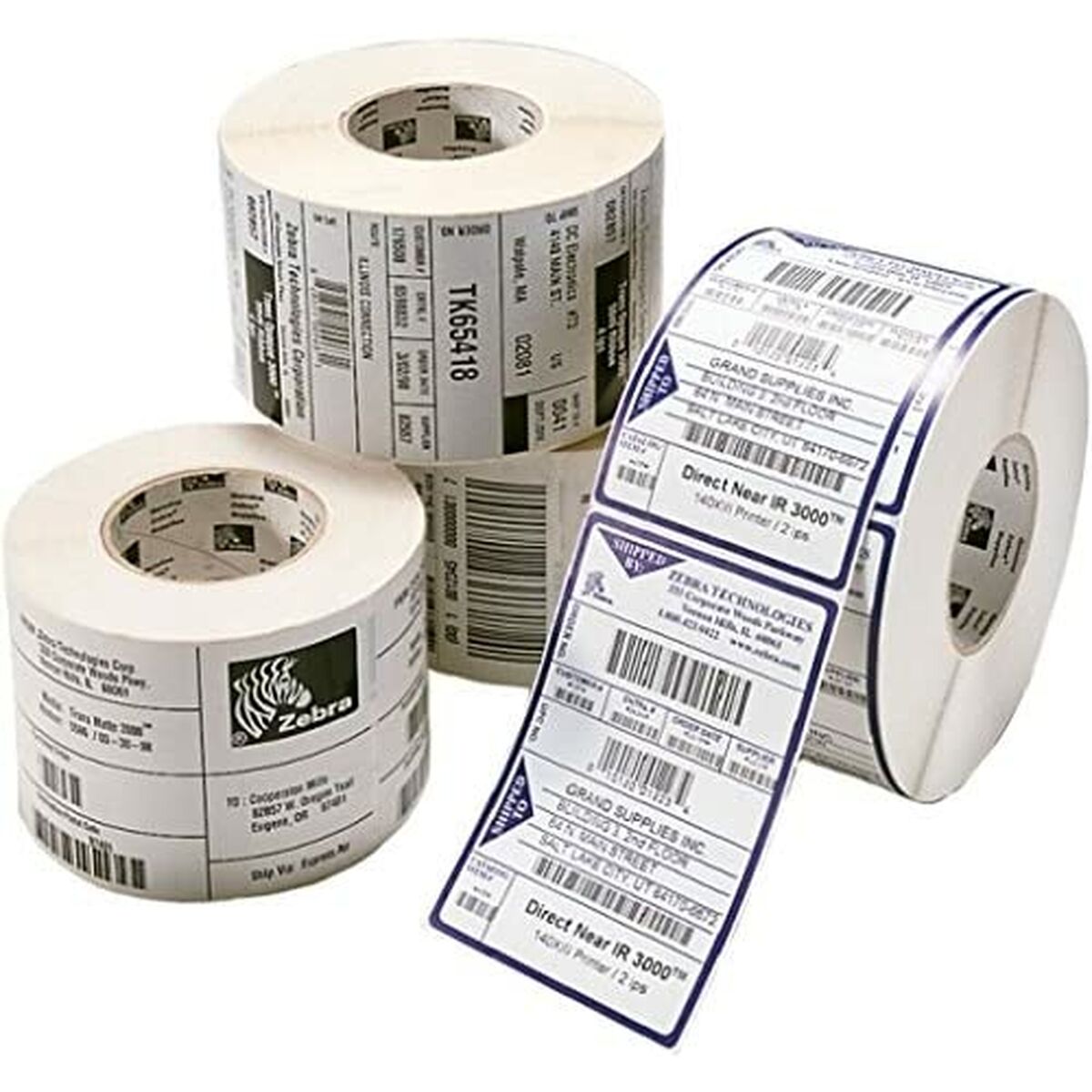 Printer Labels Zebra 3002087 White