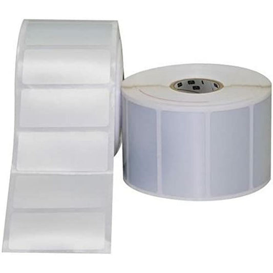 Printer Labels Zebra 3006628 Silver Metallic (12 Units)