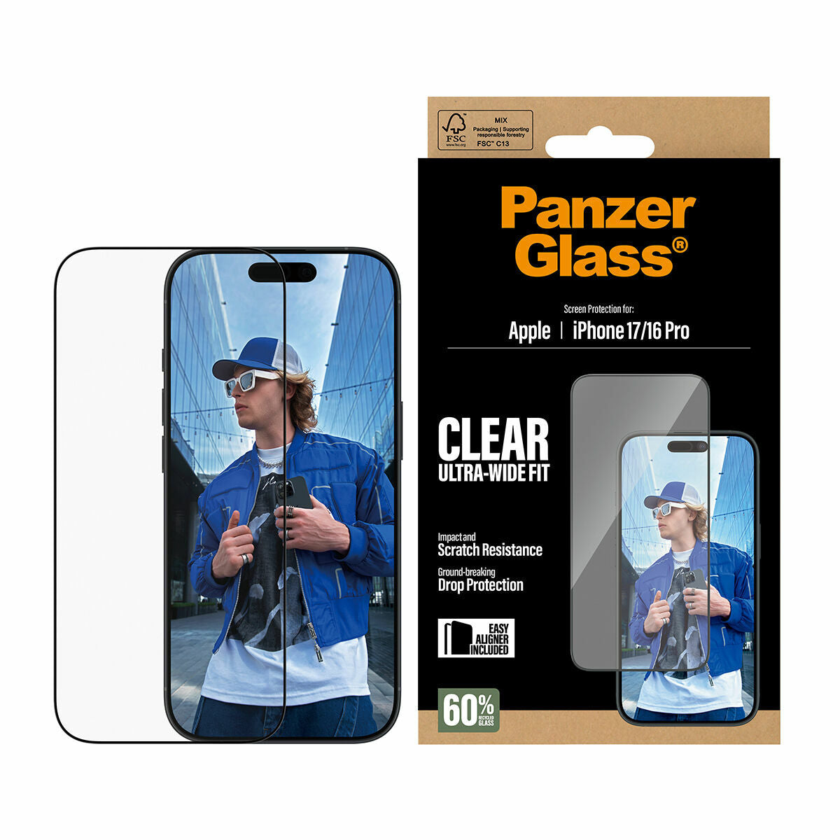 Mobile cover Panzer Glass PG25586 Apple