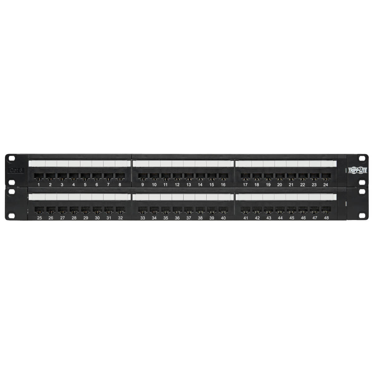 48-port UTP Category 6 Patch Panel Eaton N252-048