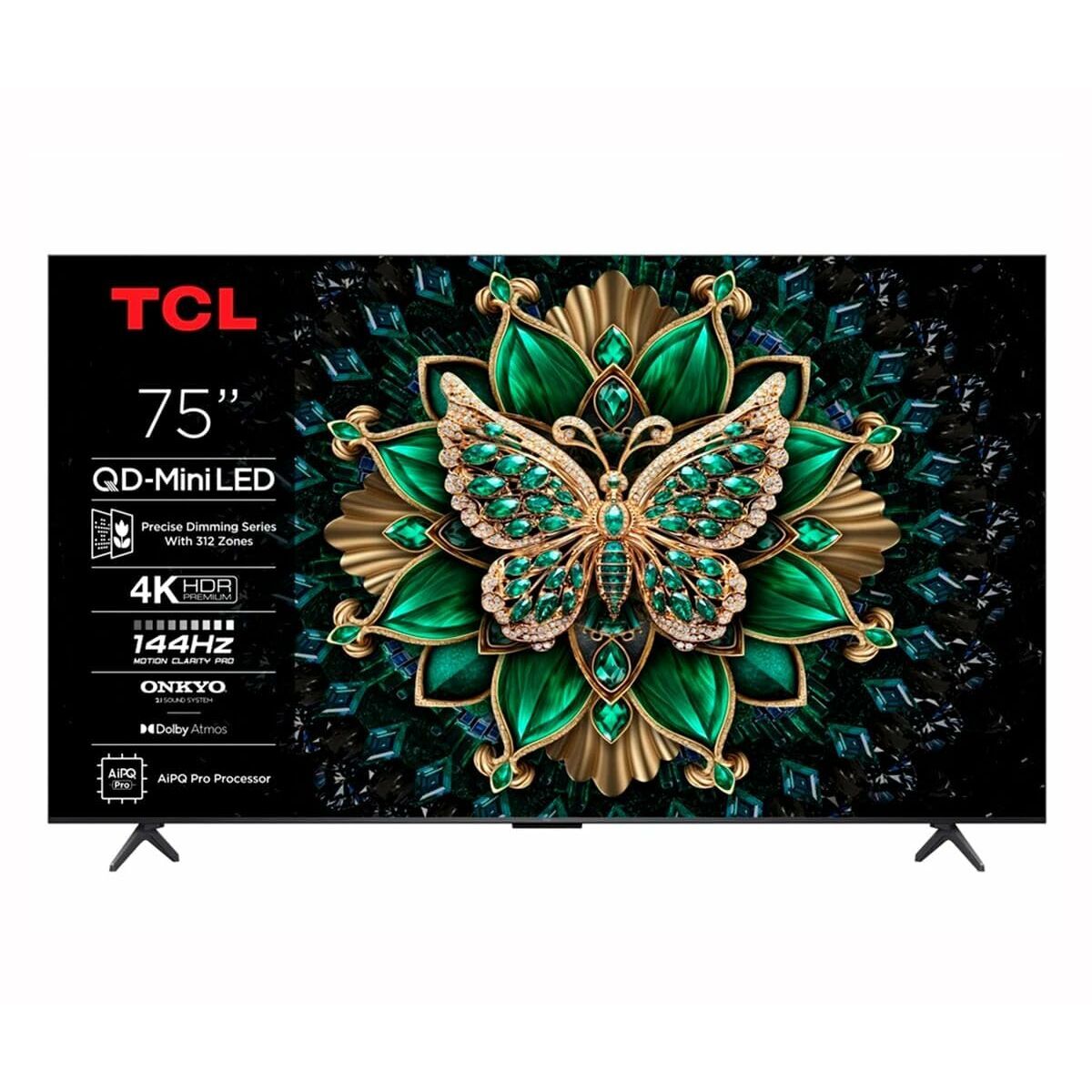 Smart TV TCL 75C6K 75" 4K Ultra HD HDR QLED QD Mini LED