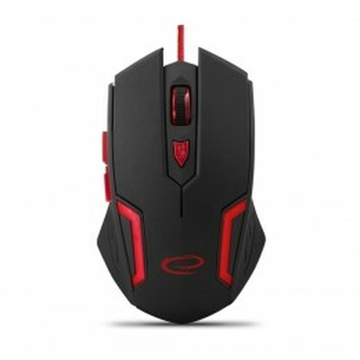 Mouse Esperanza EGM205R Black Red 2400 dpi