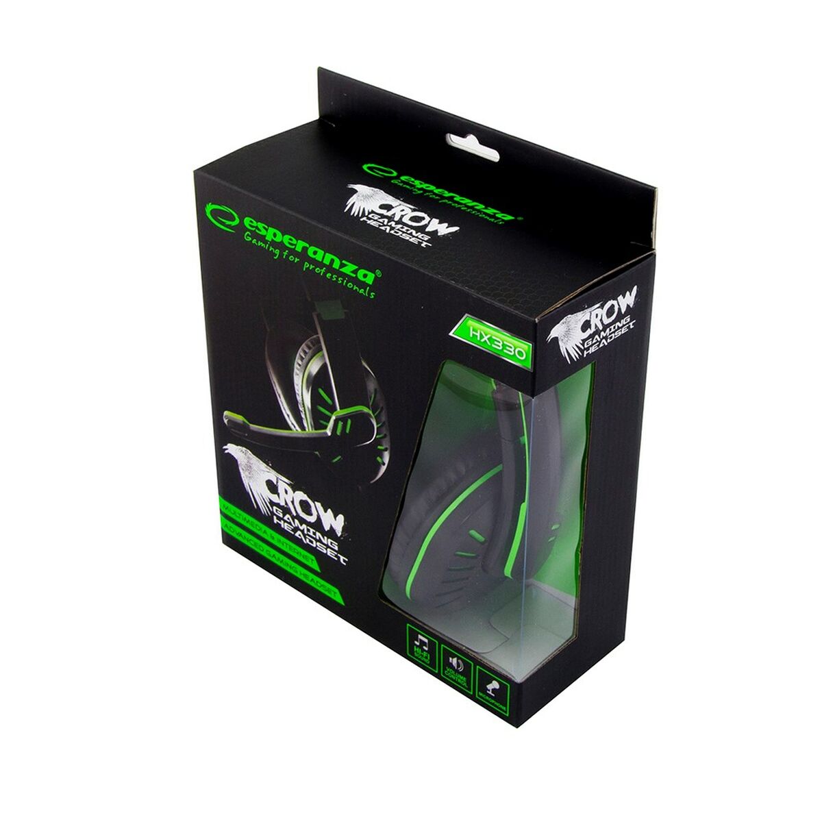 Gaming Headset with Microphone Esperanza EGH330G