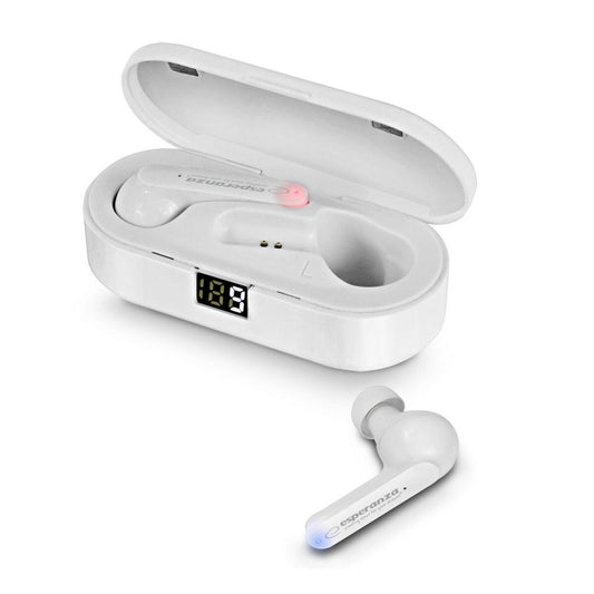 Wireless Earphones with Charging Case Esperanza EH230W White