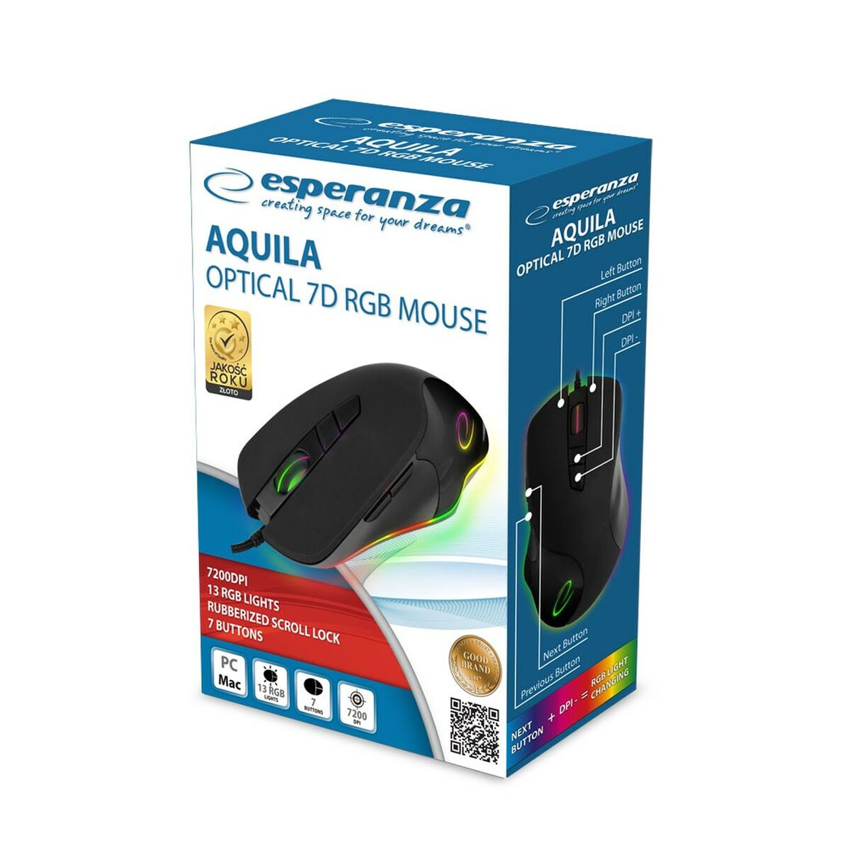 Mouse Esperanza EM132 Black