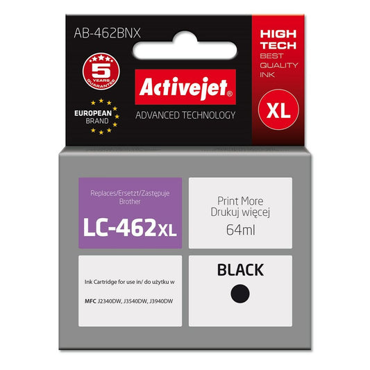 Compatible Ink Cartridge Activejet AB-462BNX Black