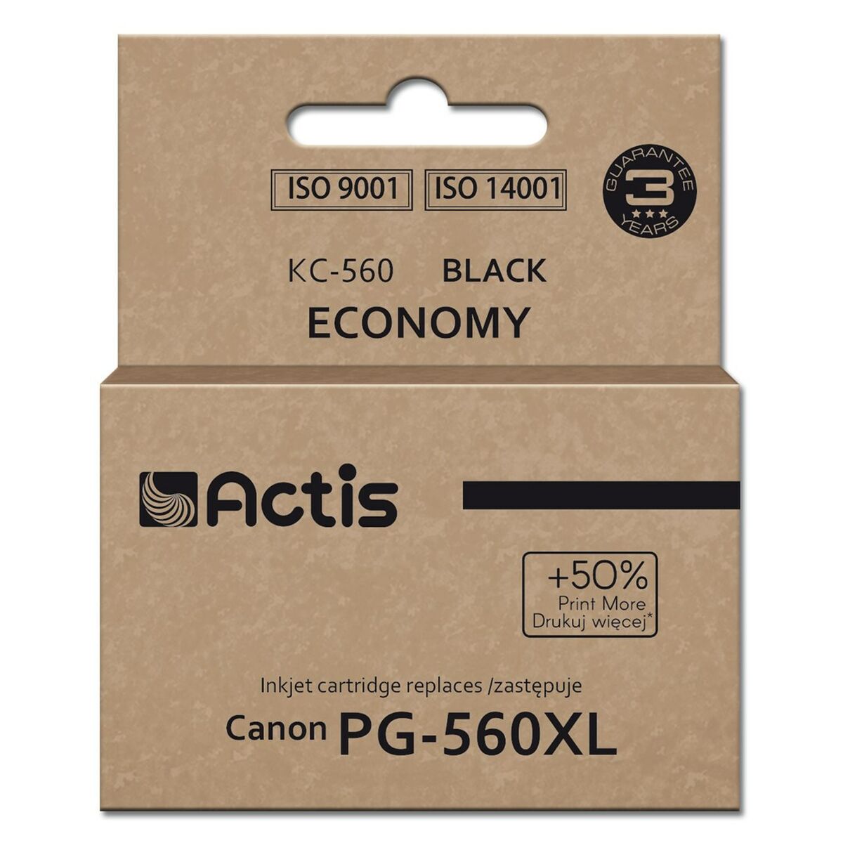 Compatible Ink Cartridge Actis KC-560 Black