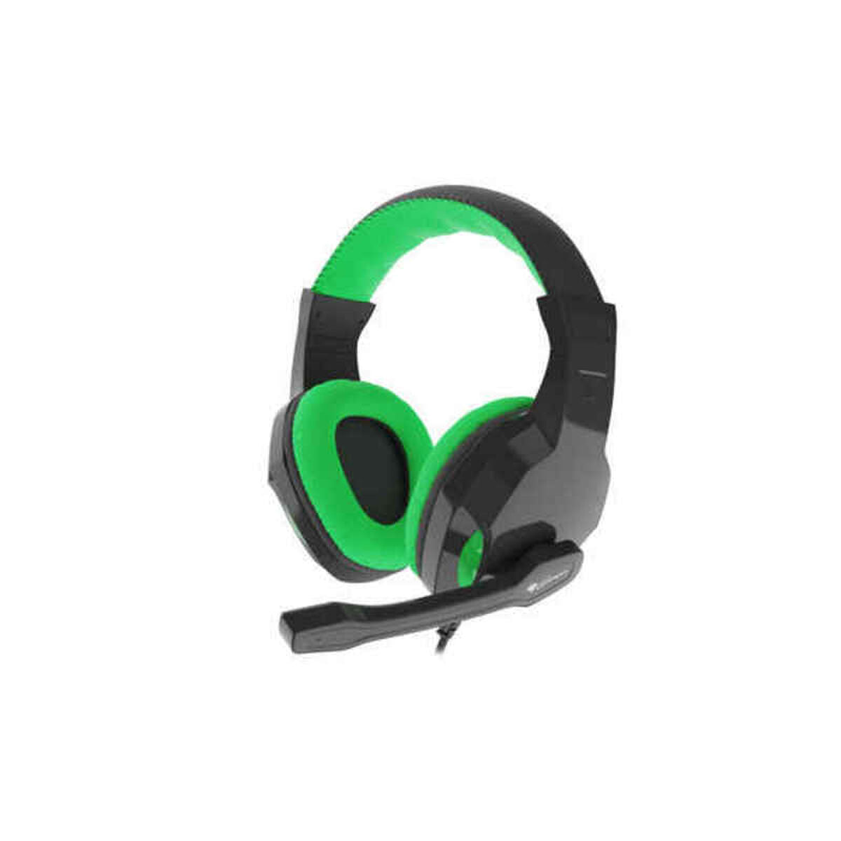 Gaming Earpiece with Microphone Genesis NSG-1435 Black Green
