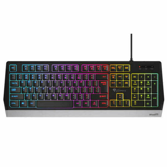 Gaming Keyboard Genesis NKG-1528 Black Multicolour QWERTY