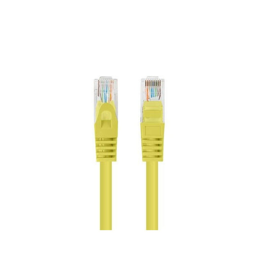 UTP Category 6 Rigid Network Cable Lanberg PCU6-20CC-0100-Y Yellow 1 m
