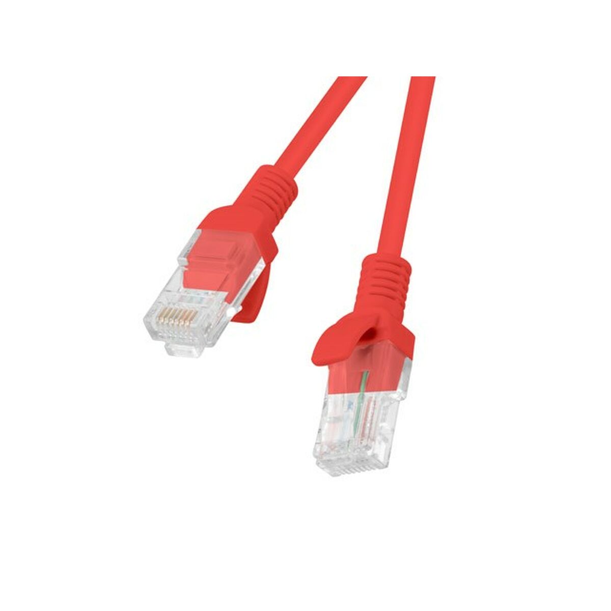 UTP Category 6 Rigid Network Cable Lanberg PCU6-20CC-0200-R Red 2 m