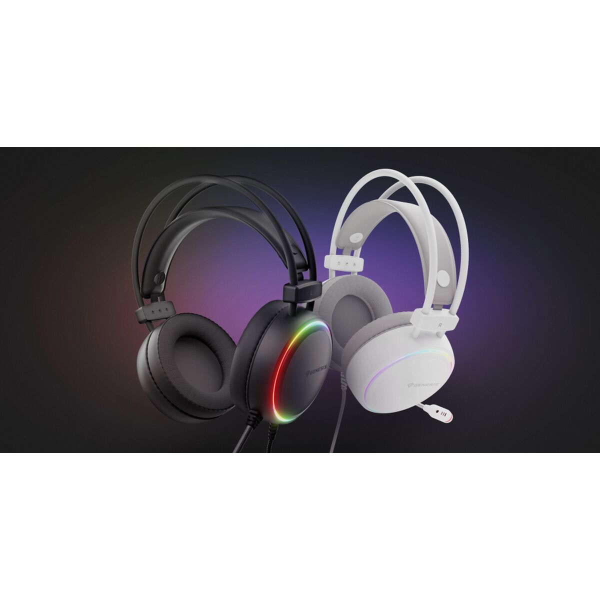 Headphones Genesis NSG-2308 White