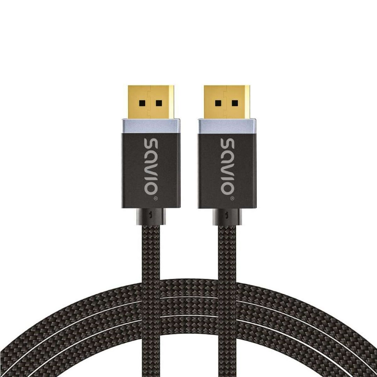 DisplayPort Cable Savio CL-165 Black 1 m