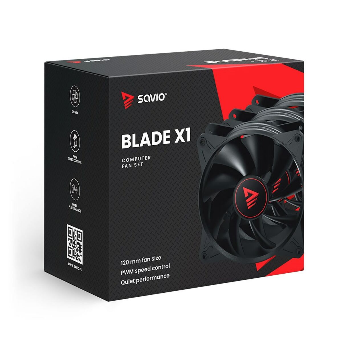 Box Ventilator Savio SAVGBLADESET Ø 12 cm